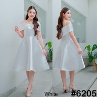 [LUXURY707] VG6205 : เดรสสายสปาเกตตี้ แต่งจีบโบว์💎🎀