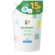 日本 ALOBABY 寶寶 洗髮沐浴乳補充包 600ml