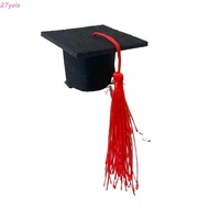 YOLO Mini Doctor Hat, Graduation Season Small Graduation Hat Mini Bachelor Hat Hairpin, Mini Doctor 