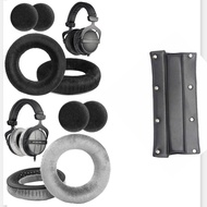 Sesuai untuk penutup span Beyerdynamic DT770, penutup fon telinga DT880 DT990, penutup telinga pro, 