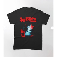 Kpop NewJeans Hanni Merch T-Shirt Tee Women Summer NewJeans Short Tshirt Cotton Top