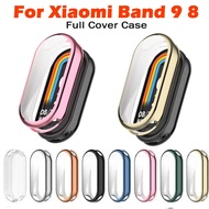 Case for Xiaomi Band 9 8 Screen Protec Mi Band 8 9 NFC Screen Protector Protective Case Watch Case f