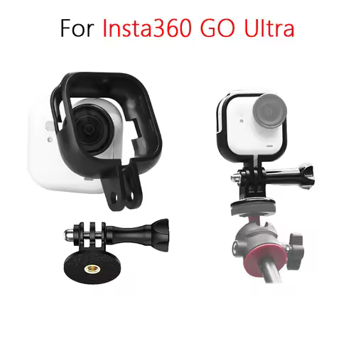 For Insta360 Go Ultra Protection Rabbit Cage With A 1/4" Thread Hole Adapter for Insta360 Go Ultra S