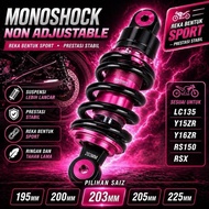 MONOSHOCK LC135 Y15 Y16 200MM 203MM 225MM 205MM MONO BLACK RED YELLOW PURPLE RS150 RSX MONO