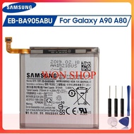 แบตเตอรี่Samsung Original EB-BA905ABUสำหรับSamsung Galaxy A90 A80ของแท้แบตเตอรี่3700MAh แบตเตอรี่Sam