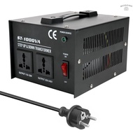 ღIntelligent Efficient Step Up Down Transformer ST-1000W Household Electrical Appliance Voltage Converter