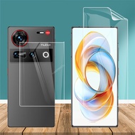 Ultra Thin Hydrogel Film For ZTE nubia Z80 Z70S Z70 Ultra Z70Ultra Z70U 5G 6.85" Clear Soft TPU Fron