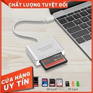 USB Type C OTG card reader for CF/SD/TF memory card