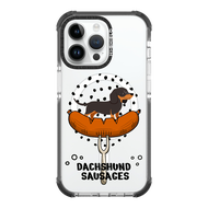 HI-SHIELD Stylish Magsafe Shockproof Case รุ่น Dachshund [iPhone 14Pro/Pro Max15 Pro/Pro Max] - เคสแม่เหล็กกันกระแทก