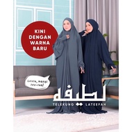 TELEKUNG JUBAH, TELEKUNG 1 PIECE, TELEKUNG TRAVEL, Telekung Umrah, Telekung Lateefah by Luvla, Telek