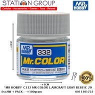 MR HOBBY C332 MR COLOR LIGHT AIRCRAFT GRAY BS381C 627 - CAT GUNDAM AIRBRUSH