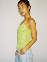 Rush Official Kira Knitted Sequin Cami Top (Adjustable Straps) มีซับใน *พร้อมส่ง