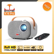 Global Version BYINTEK Full HD 1920*1080P 4K Smart Android 9.0 Wifi Mini Portable LED Video Home Theater 1080P Projector