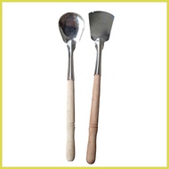 ◊ ∬ ∮ UCHOOZ REGULAR SANDOK AT SIYANSI / SANDOK SET WOODEN HANDLE / FRYING SPOON / FLIPPER