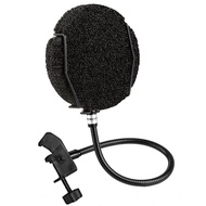 High Quality Microphone Pop Filter Metal Pop Filter Shield Windscreen Pop Filter for USB Microphone