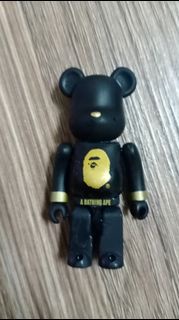 庫柏力克熊BE@RBRICK-BEARBRICK-APE A BATHING APE MMJ 聯名 100% 日雜限定