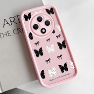 Case For OPPO Reno 12F 4G 12F 5G F27 5G Cartoon Butterfly