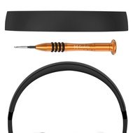 Geekria Plastic Headband Pad Compatible with Beats Solo 4 Headphones, Replacement Band Repair Part