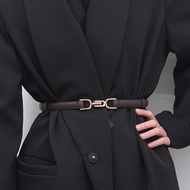 New Korean Fashion Small Belt Decorative Dress Waisted Suit Simple And Versatile Waistband Buckle Ad