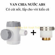 Đầu chia tăm nước vệ sinh khe kẽ răng lấy nước tại vòi 3 dùng để chia nước sang bình lọc nước chuyển