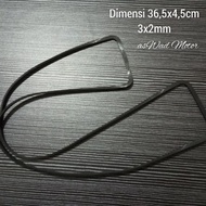 CAR RADIATOR UPPER TANK SEAL RUBBER DIMENSIONS 36.5X4.5CM 3X2MM UNIVERSAL / GENUINE RADIATOR TANK SE