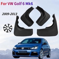 Mudguards Splash Guards For Volkswagen VW Golf 6 Mk6 2009-2013 Car Front Rear Mud Flap Strikers Acce