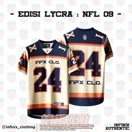 LYCRA Oversized NFL Jersey EDISI NFL Unisex Fashion Jersey 2025 Summer Casual fashionable Jersey
