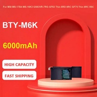 Battery For MSI MS-17B4 MS-16K3 GS63VR-7RG GF63 Thin 8RD 8RC GF75 Thin 8RC 9SC GF65 GS63VR 7RG 7RD G