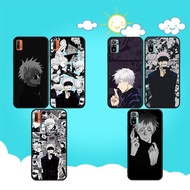 soft black Xiaomi Mi 8 Lite Mi 9 Mi F1 Mi A1 5X Mi A2 6X Mi A2 Lite Mi A3 Jujutsu Kaisen Gojo Satoru Phone Cover