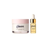 Gisou Mini Honey Infused Hair MASK 25ml and Mini Honey Infused Hair Oil 3ml Duo