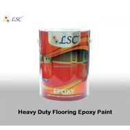 LSC Epoxy Paint 5L + Hardener 1L For Heavy Duty Flooring Coating