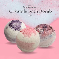 🌸SENTAKU🌸Bath Bomb - Crystals Epsom Salt Bath Bomb 120g