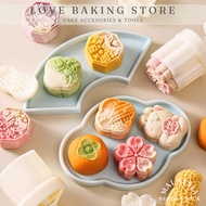 LBS • 𝗡𝗘𝗪 50g 63g-80g 100g Mooncake Mold Press Mold Mid-Autumn Moon Cake 多款中秋节月饼模具50克63克80克100克绿豆糕模具