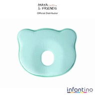 Infantino | Maya &amp; Friends Memory Foam Head Shaping Baby Pillow