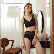 OB Shangyin Inside.romantic Small Flower Lace Wireless Underwear (M-3L) < VA1099 >