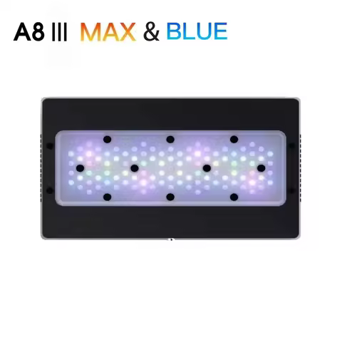 A8SE A8PRO III 230W Reef LED Light 8-Channel App Control A8 Aquarium Light with Moonlight Mode for S