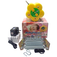 Baby Flower Electronic Auto Cradle Hammock  Yao Lan.Spring Cot. 1 Year Warranty