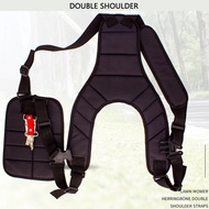 Double Shoulder Grass Cutter Shoulder Strap Lawn Mower Grass Cutter Harness Strap Belt Grass Cutter 