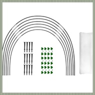 (QJWR) Garden Hoops for Netting Garden Hoops Cloches for Growing Vegetables Rust-Free Grow Tunnel