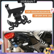 Motorcycle License Plate Holder with Light for  CB125R CB150R CB250R CB300R License Plate Frame with