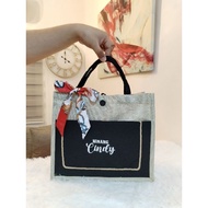 Abaca Bag Burlap tote bag Jute bag