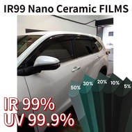 【5x100FT】Nano Sputter HD Plus IRR 99% HD Nano Ceramic Sputter Film HD PLUS 2MIL Tinted Nano Sputter 