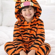 Tiger Cover All Top+Pants Costume Kids Set