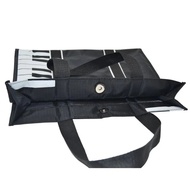【Unbeatable Prices】 Music Ic Piano Key Music Waterproof 420d Oxford5mm Sponge Bag Hand Bag Shopping Bag