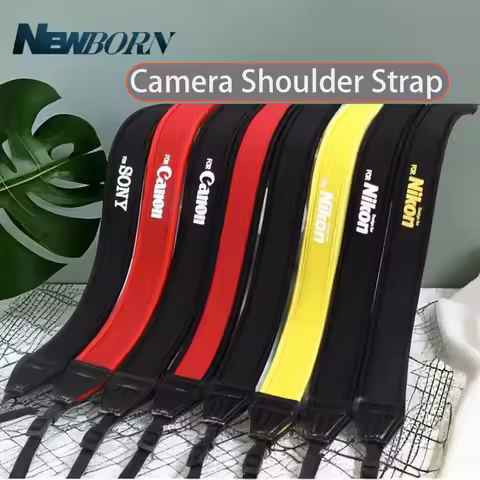 Camera Neck Shoulder Strap Adjustable Dslr Camera Photography Belt Compatible For Canon 90D 80D 70D 