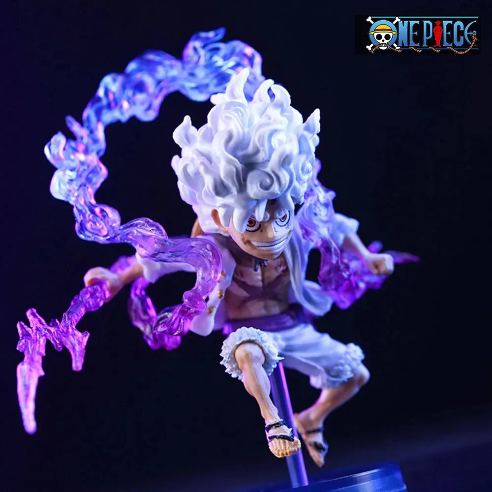 Anime One Piece Action Figure Monkey D. Luffy Figures GK Sun God Nika Gear 5 Luffy Figures Statue PVC Collection Model Toys Gift