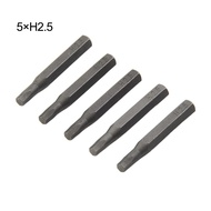 [SG]H4×28mm Small Hex Screwdriver Bits H0.7 H0.9 H1.5  for H2 H3 H4 4mm Hex Shank