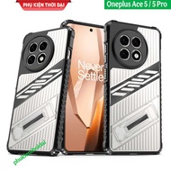 OnePlus Ace 5 / Ace 5 Pro case with premium shockproof color border stand