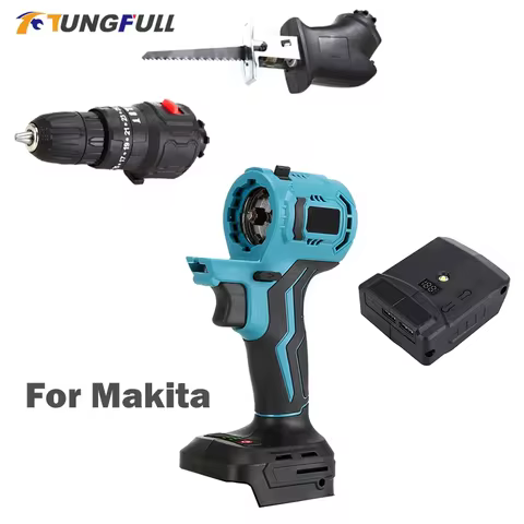 Multi-function Tools Power Tools Parts Portable Cordless Oscillating for Makita Multi Chainsaw Drill