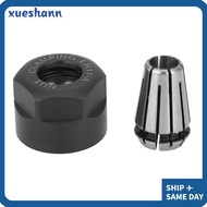 XUESHANN 2 PCS Spring Collet Set, Dynamic Balance Holes Clamping Nut ER11 Collet Chuck, Precision La